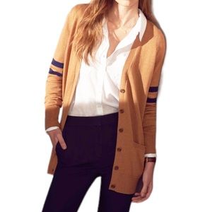NWT J Crew Factory Varsity Cardigan